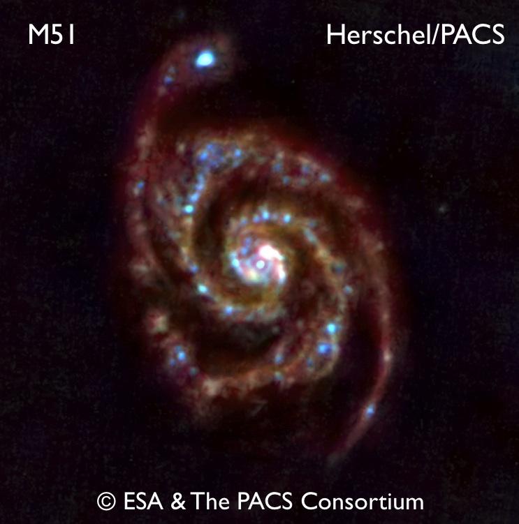 La galaxie Messier 51