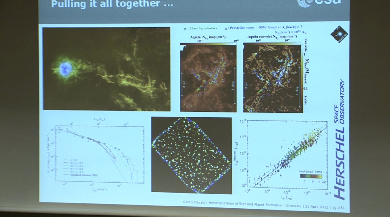 Herschel traque l'eau dans notre Univers