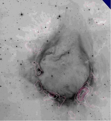 Le satellite Herschel dévoile la naissance d'une étoile massive