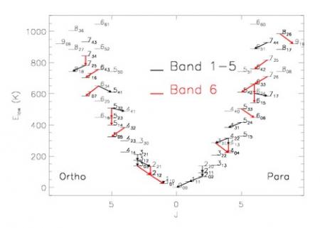 L'eau au sein des étoiles géantes