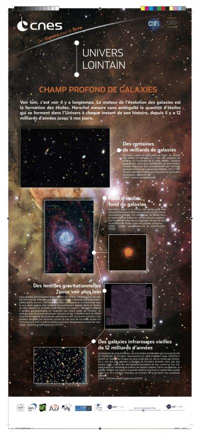 Exposition Herschel - des systèmes planétaires à l'univers lointain