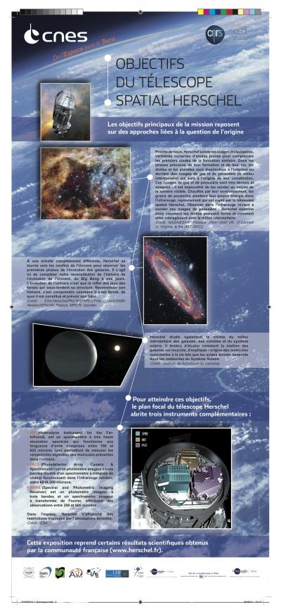 Exposition Herschel - des systèmes planétaires à l'univers lointain