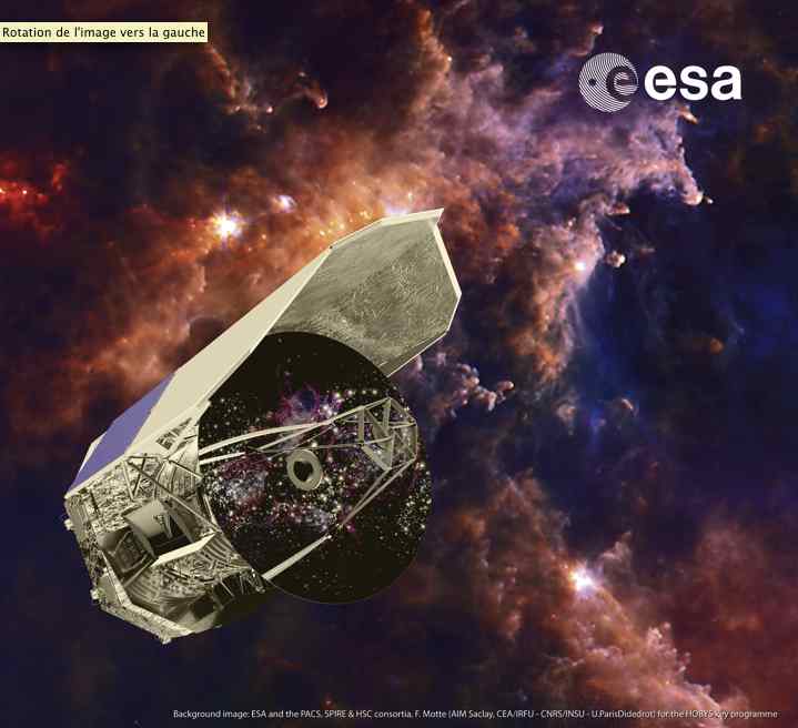 Communiqué - Le télescope Herschel livre sa première moisson de résultats scientifiques