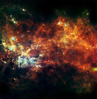 Herschel révèle la fache cachée de la naissance des étoiles