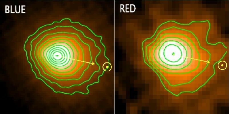 En image: la poussière volatilisée des comètes 