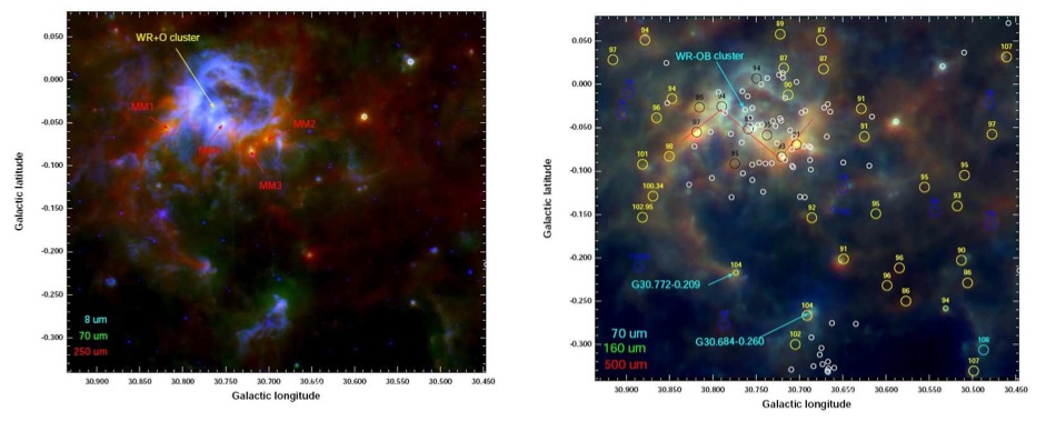 En image: flambée d'étoiles