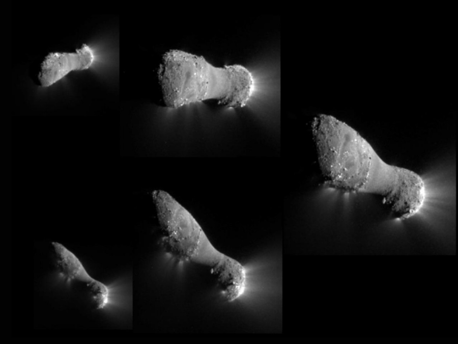 En image: une comète recrache 230 kg d'eau à la seconde