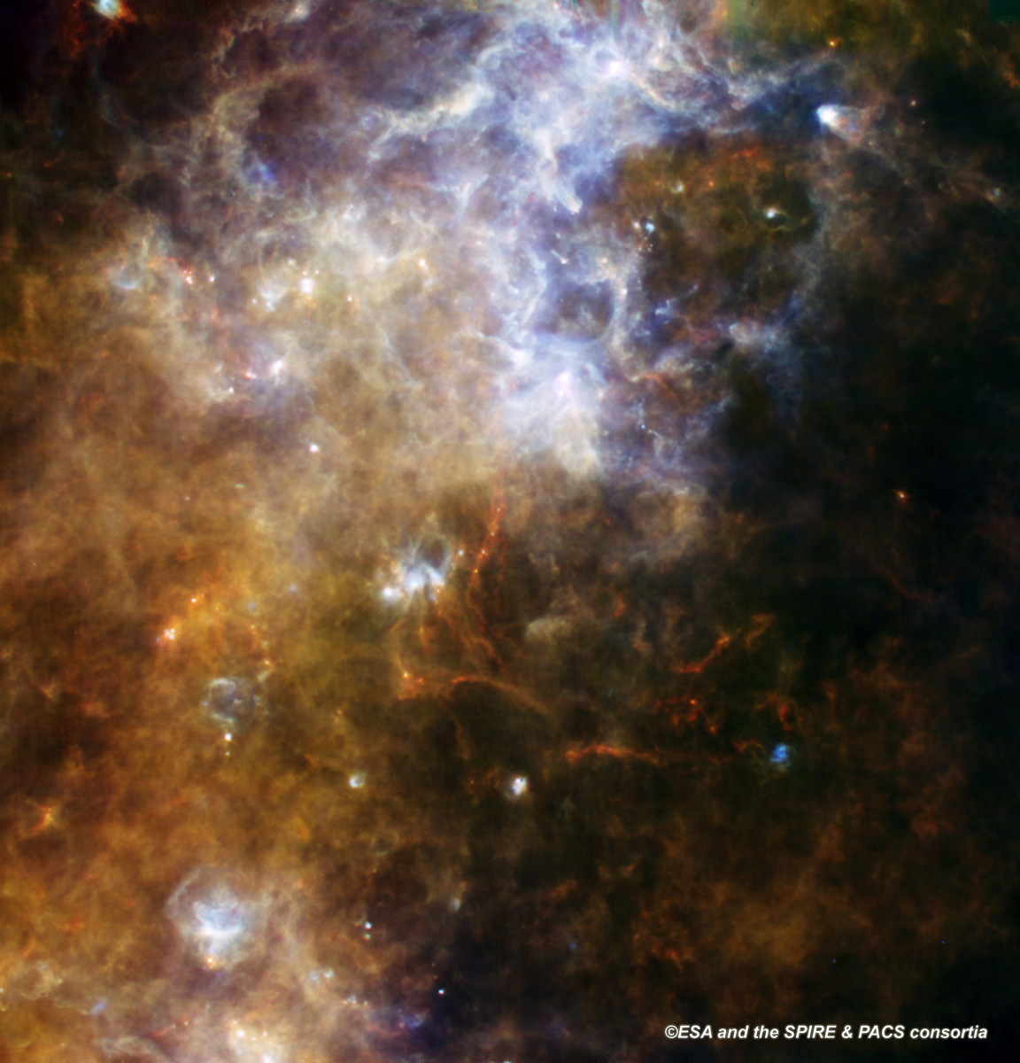 La Voie Lactée vue par Herschel