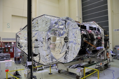 Le télescope spatial Herschel en route vers Kourou