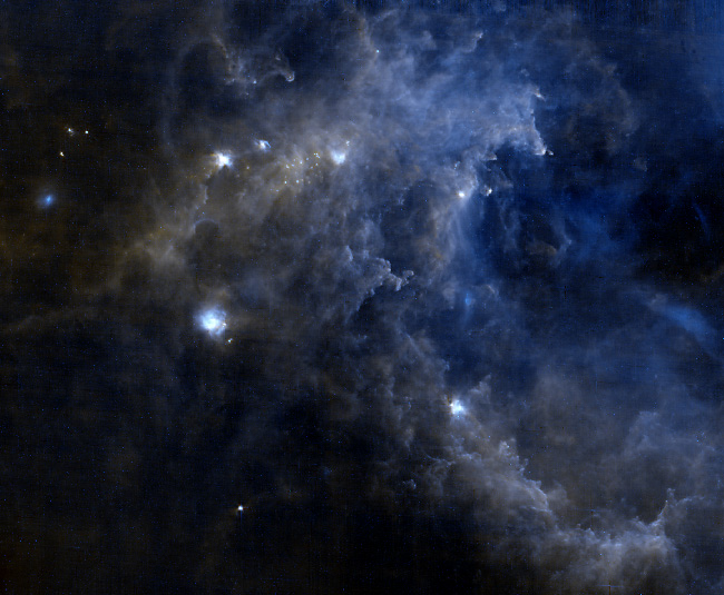 Herschel explores the dusty mantle of the Rosette
